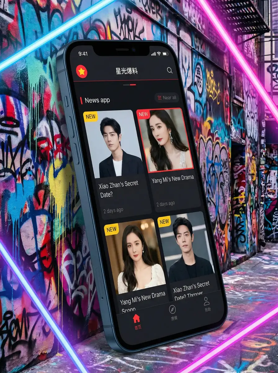 吃瓜网 APP界面展示 - 掌上吃瓜神器